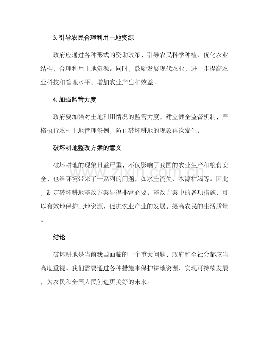 破坏耕地整改方案.docx_第2页