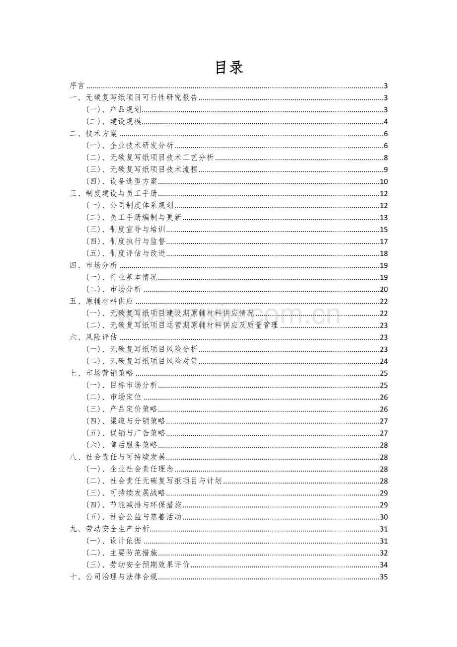 2024年无碳复写纸项目投资分析及可行性报告.docx_第2页