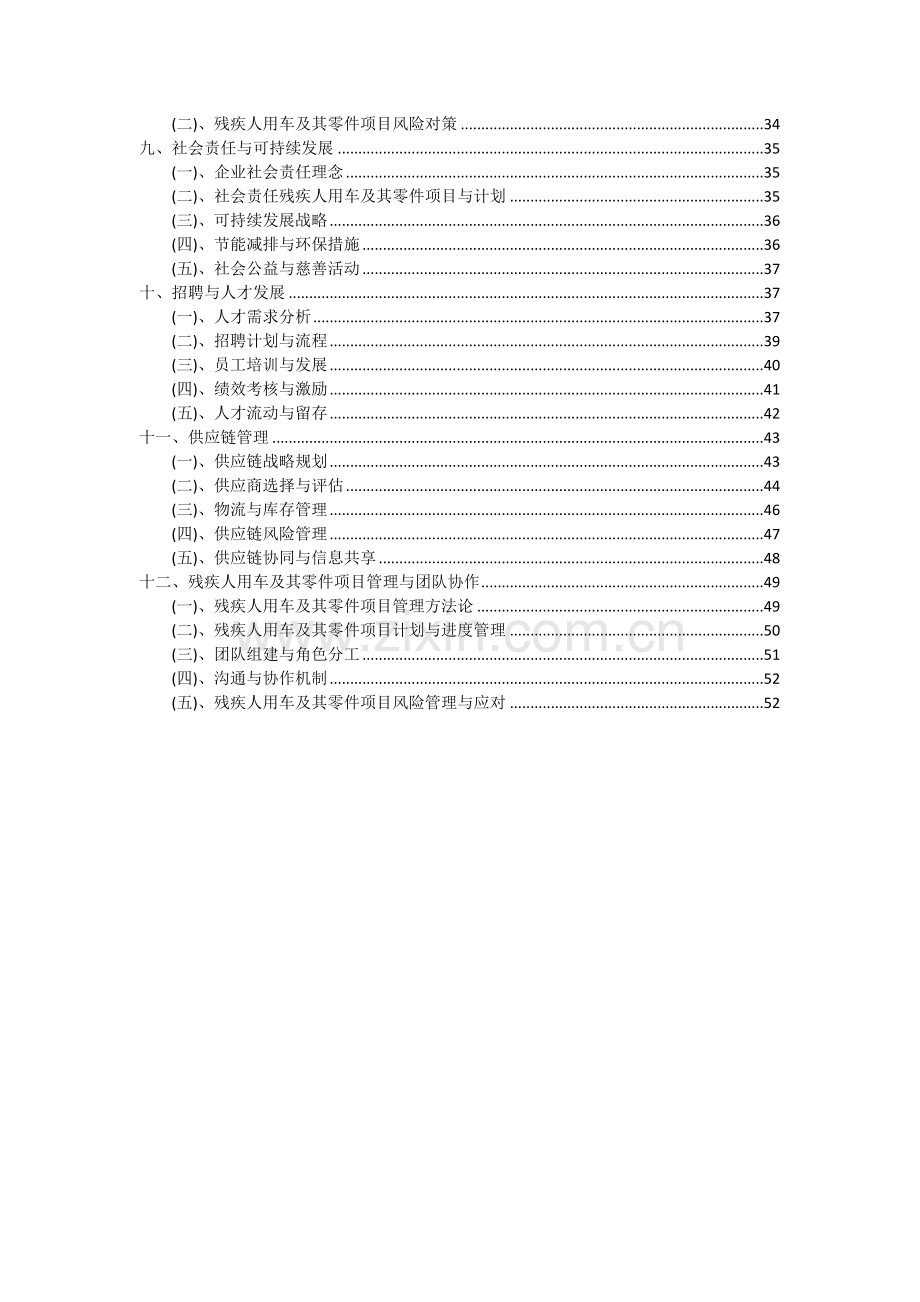 2024年残疾人用车及其零件项目投资分析及可行性报告.docx_第3页