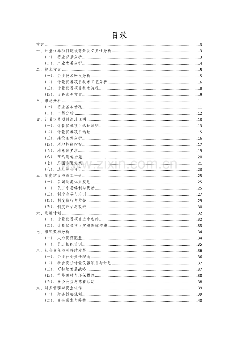 2024年计量仪器项目可行性分析报告.docx_第2页