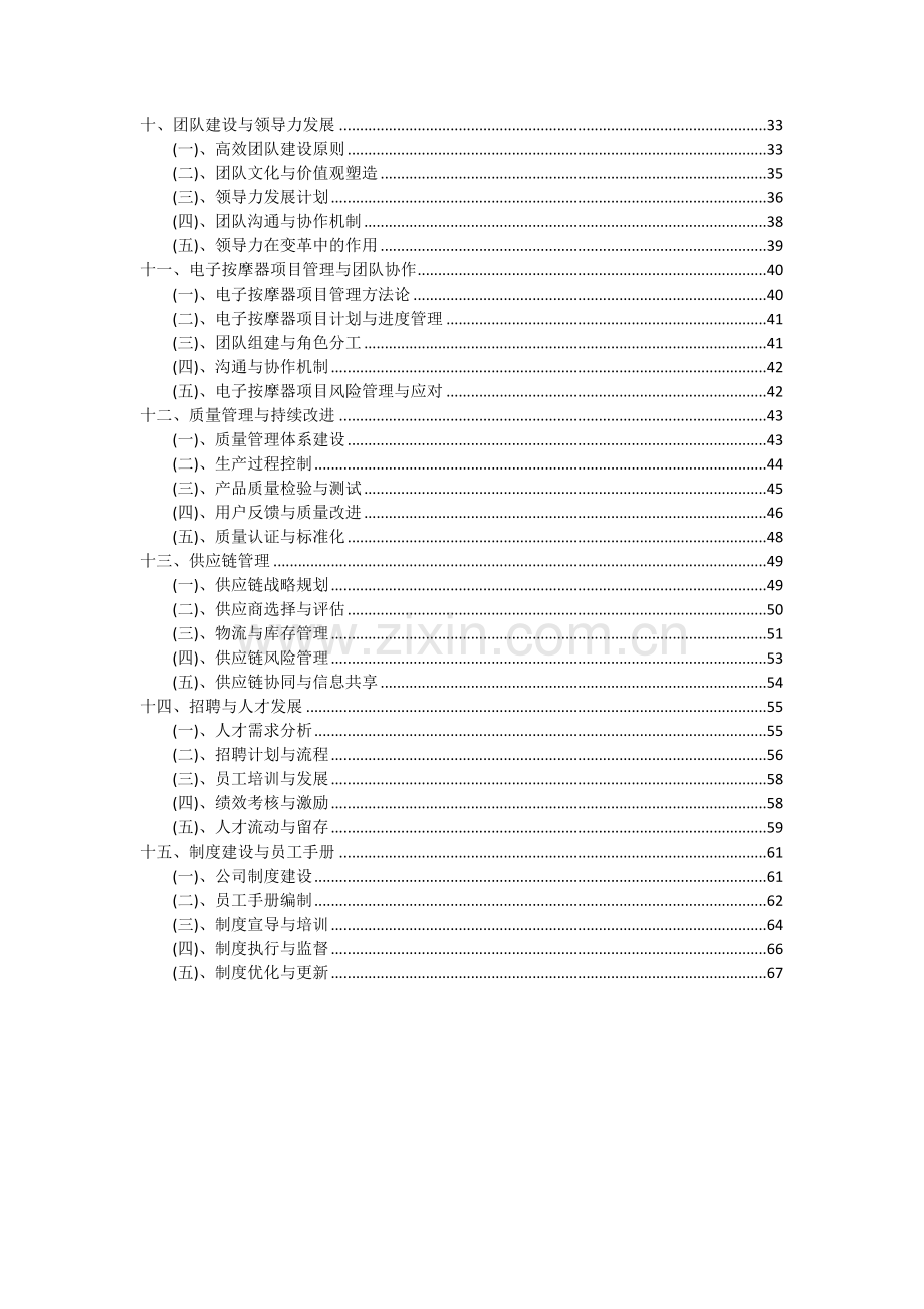 2024年电子按摩器项目投资分析及可行性报告.docx_第3页