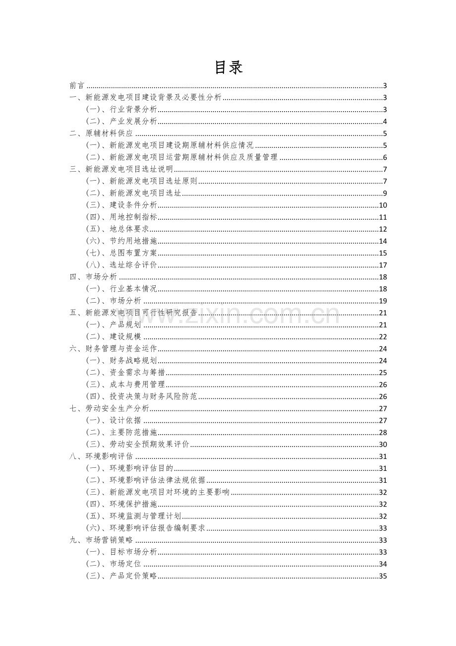 2024年新能源发电项目可行性研究报告.docx_第2页