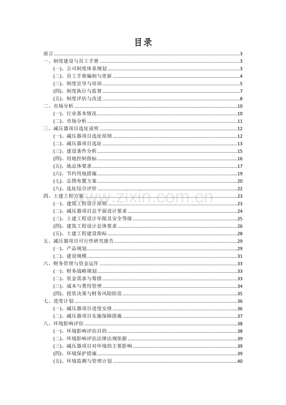 2024年减压器项目投资分析及可行性报告.docx_第2页