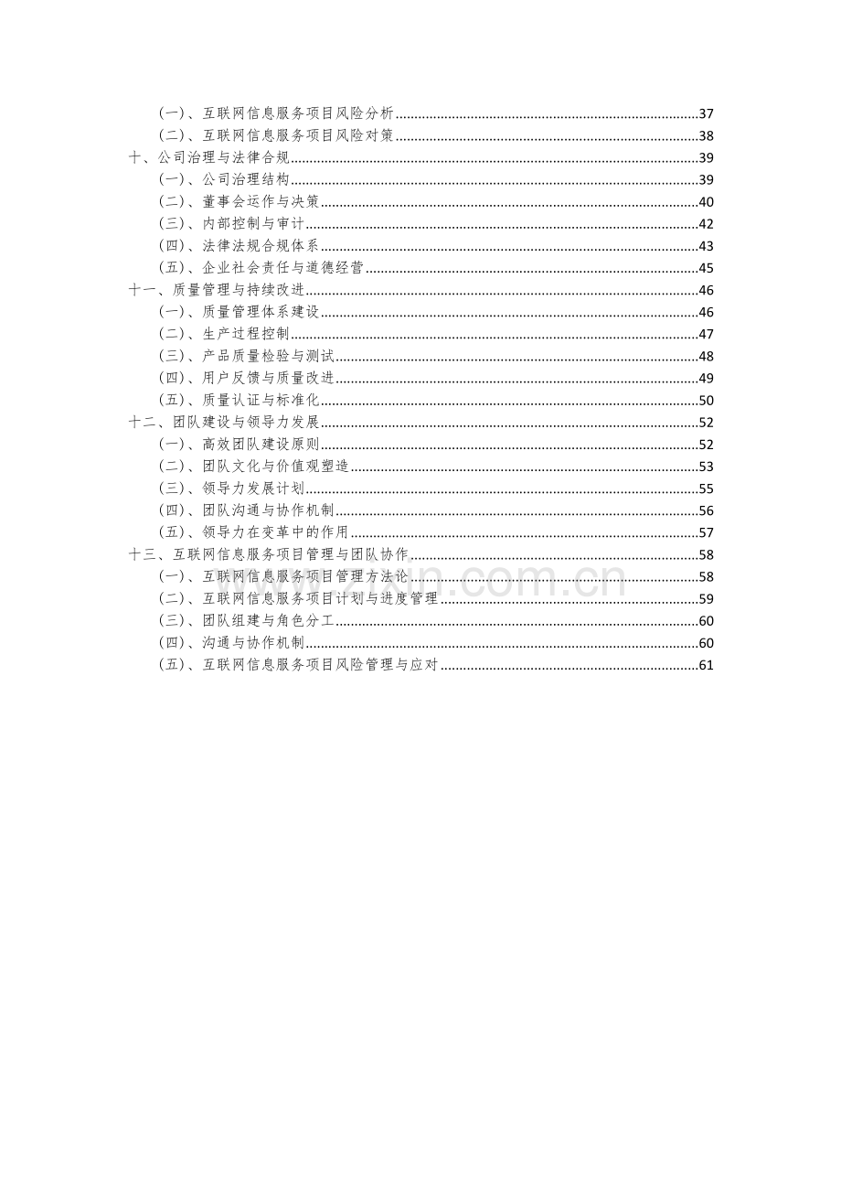 2024年互联网信息服务项目可行性分析报告.docx_第3页