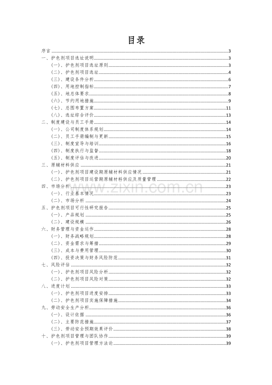 2024年护色剂项目可行性研究报告.docx_第2页