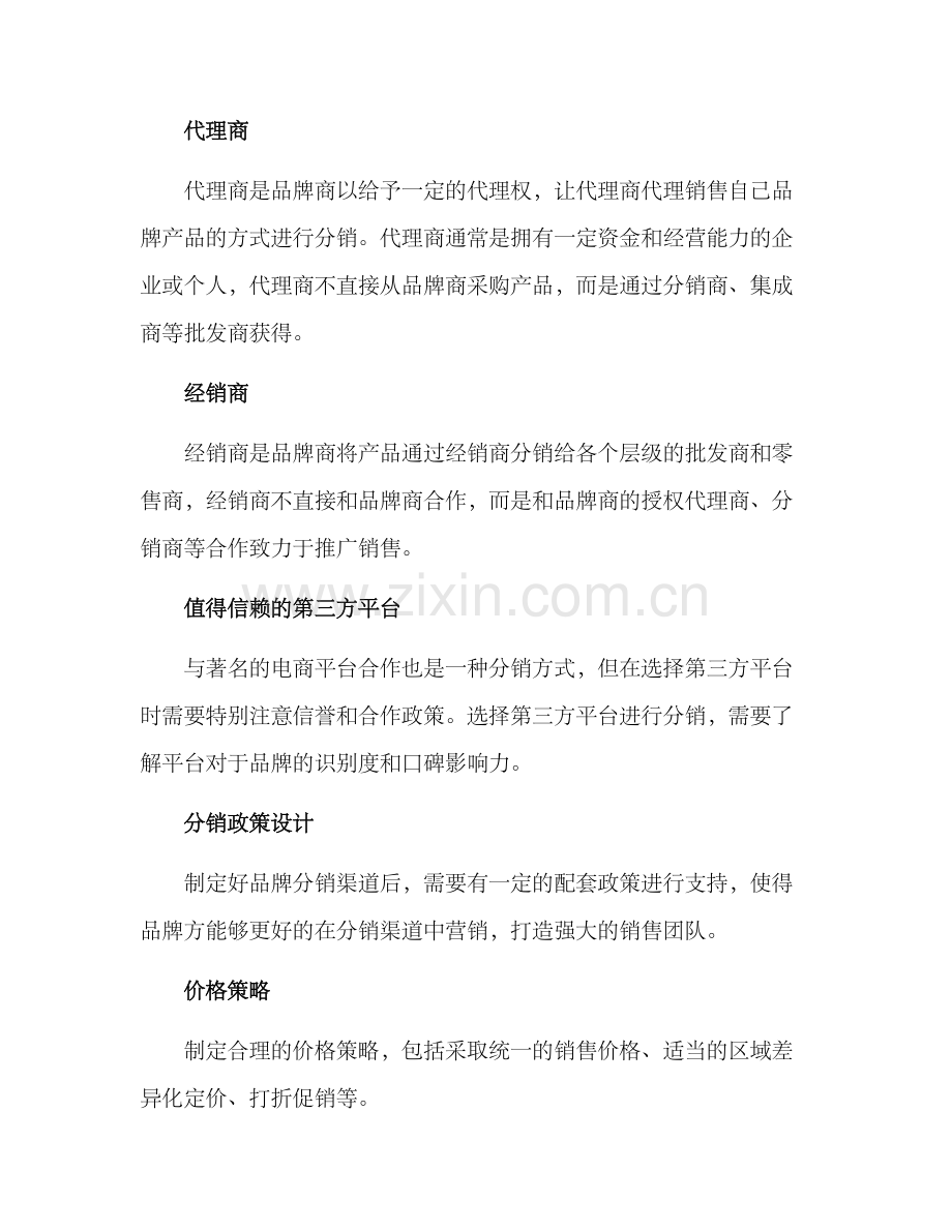 品牌分销规划方案.docx_第2页