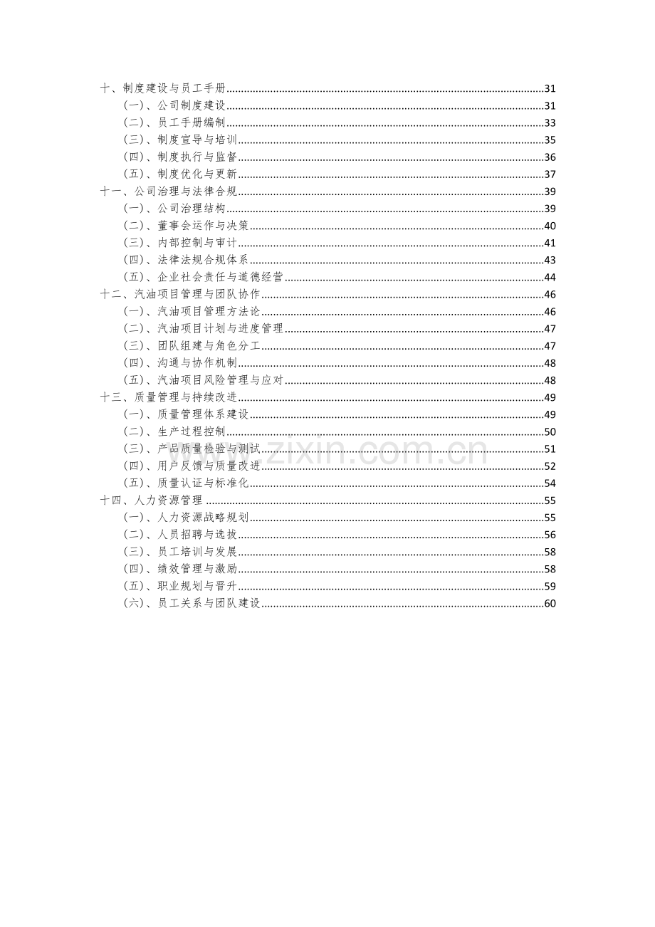 2024年汽油项目投资分析及可行性报告.docx_第3页