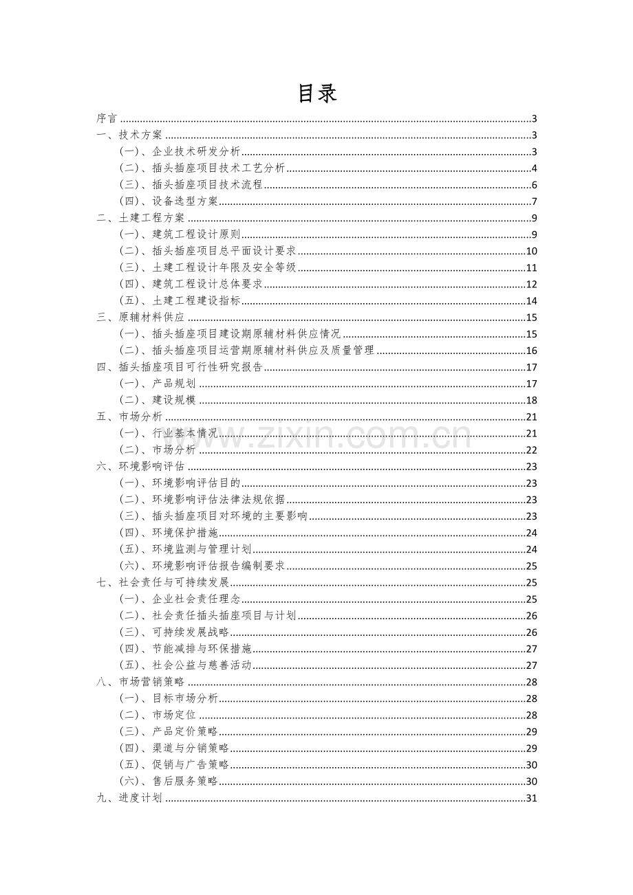 2024年插头插座项目可行性研究报告.docx_第2页