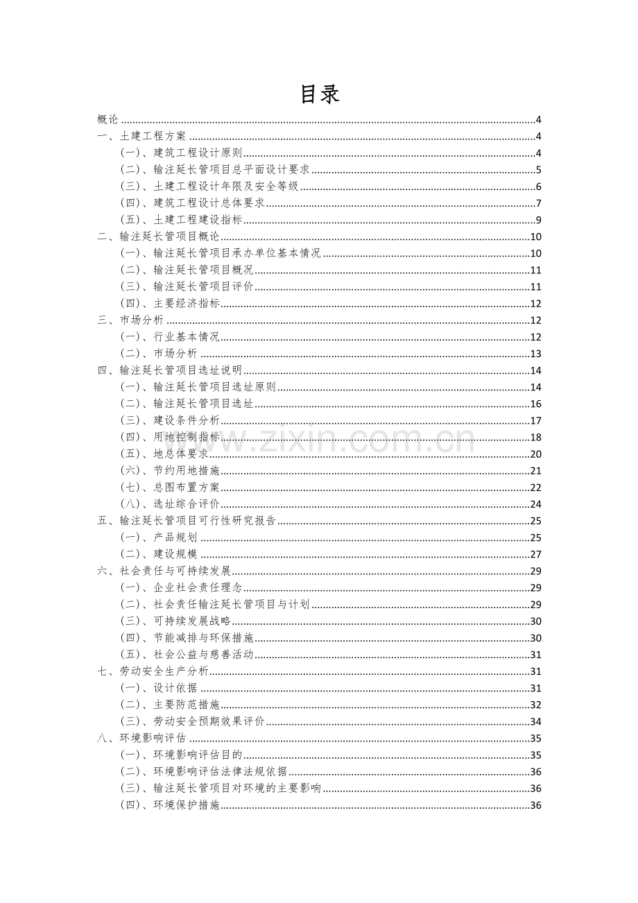 2024年输注延长管项目投资分析及可行性报告.docx_第2页