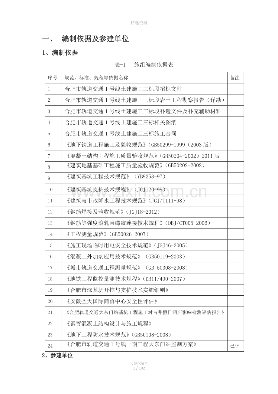 大东门站主体结构盖挖逆作施工方案.docx_第1页