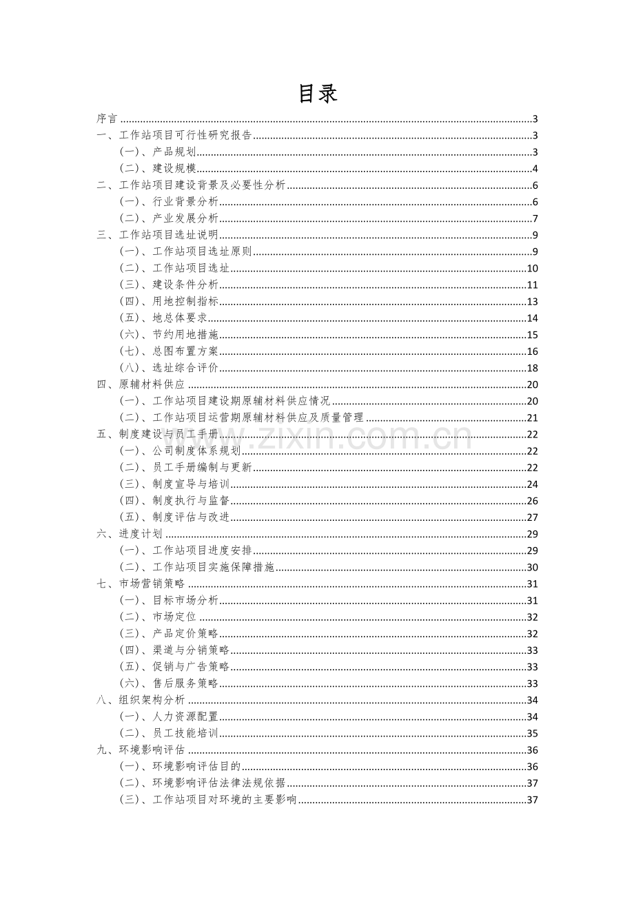 2024年工作站项目投资分析及可行性报告.docx_第2页