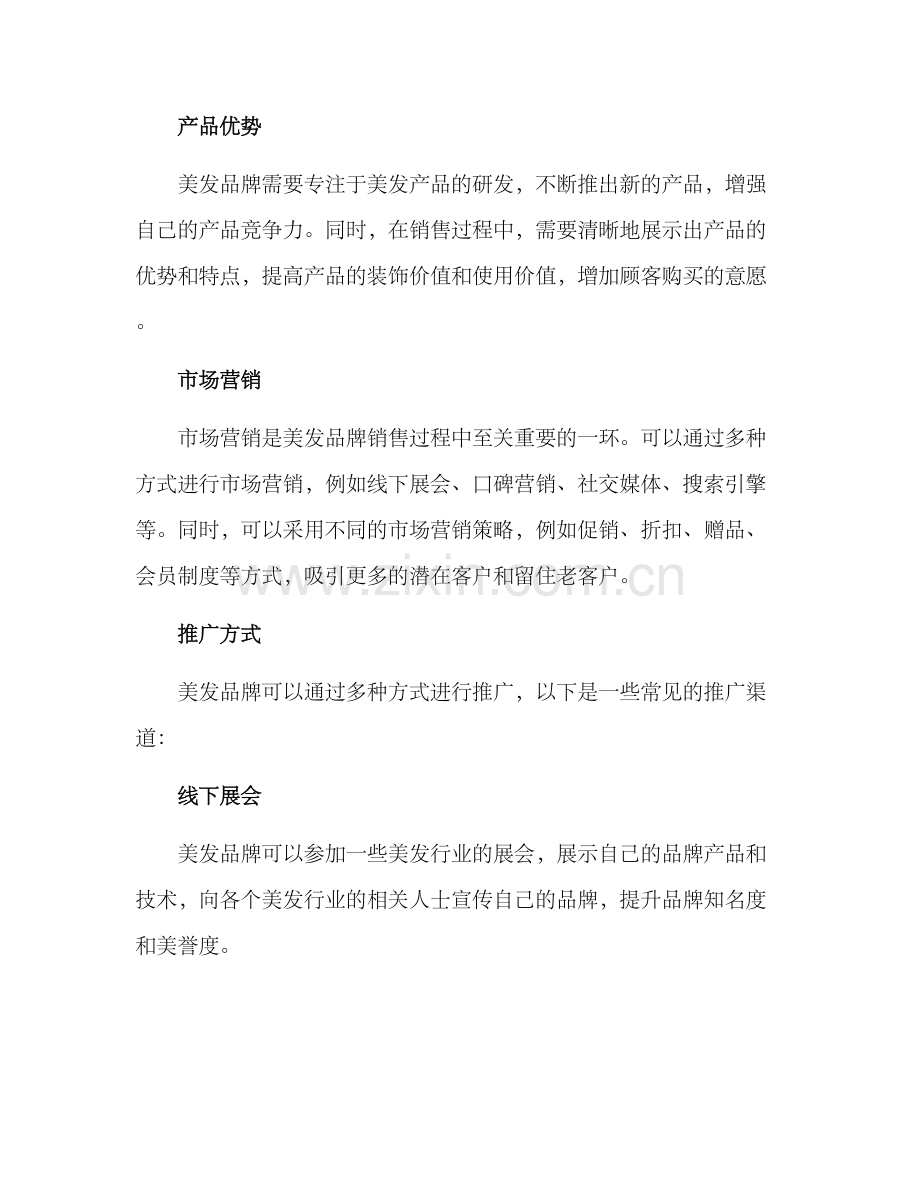 美发品牌销售方案.docx_第2页