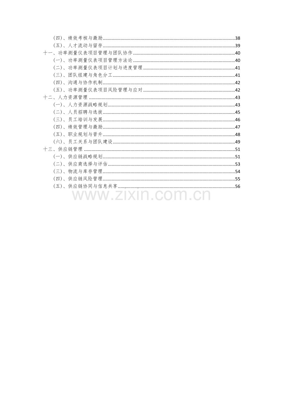 2024年功率测量仪表项目投资分析及可行性报告.docx_第3页