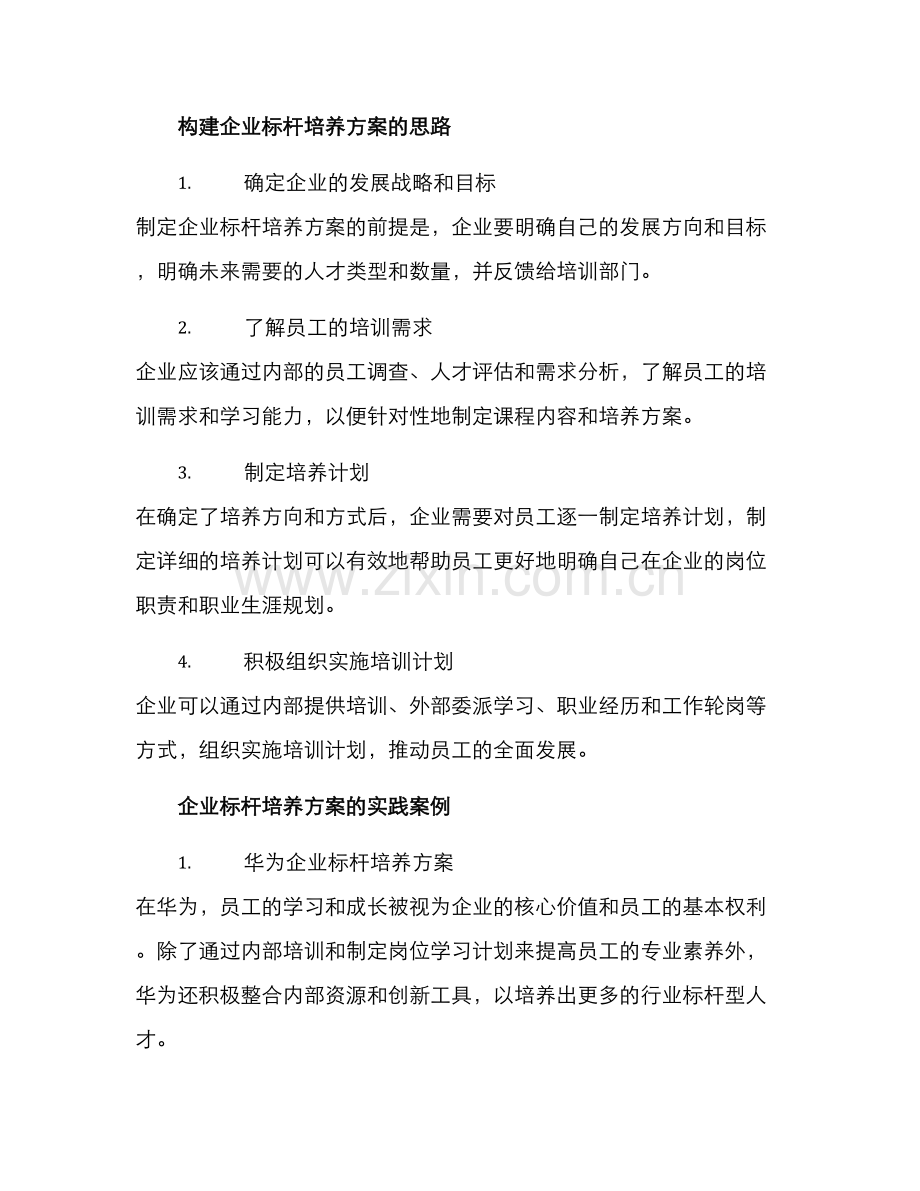 企业标杆培养方案.docx_第2页