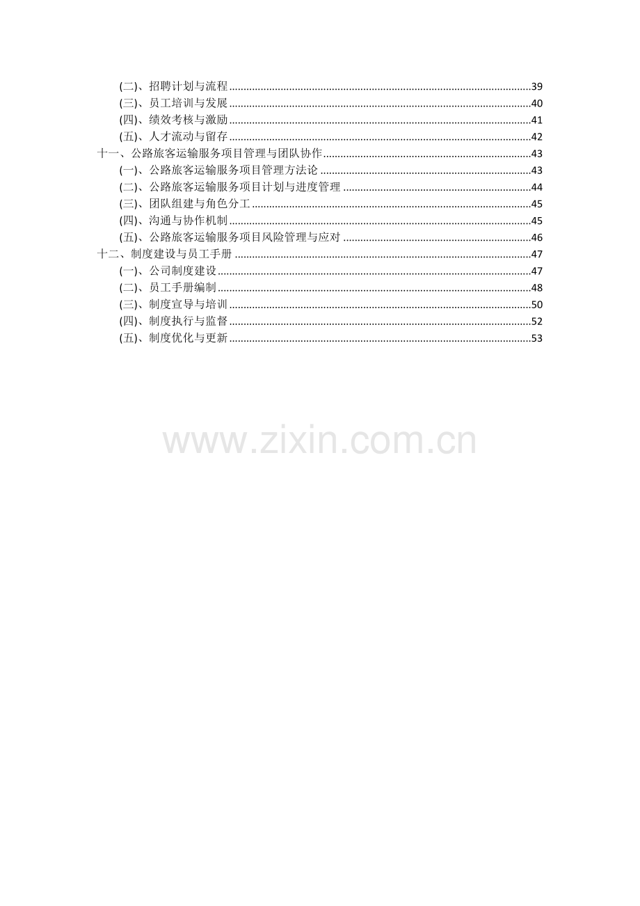 2024年公路旅客运输服务项目投资分析及可行性报告.docx_第3页