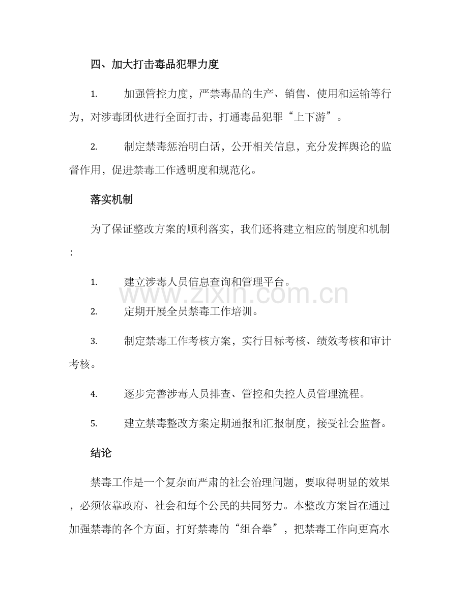 禁毒整改方案.docx_第3页