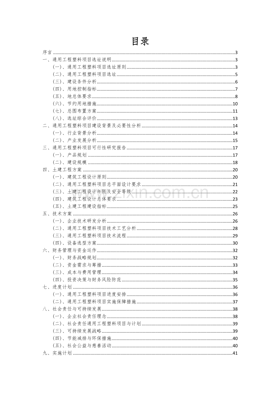 2024年通用工程塑料项目投资分析及可行性报告.docx_第2页