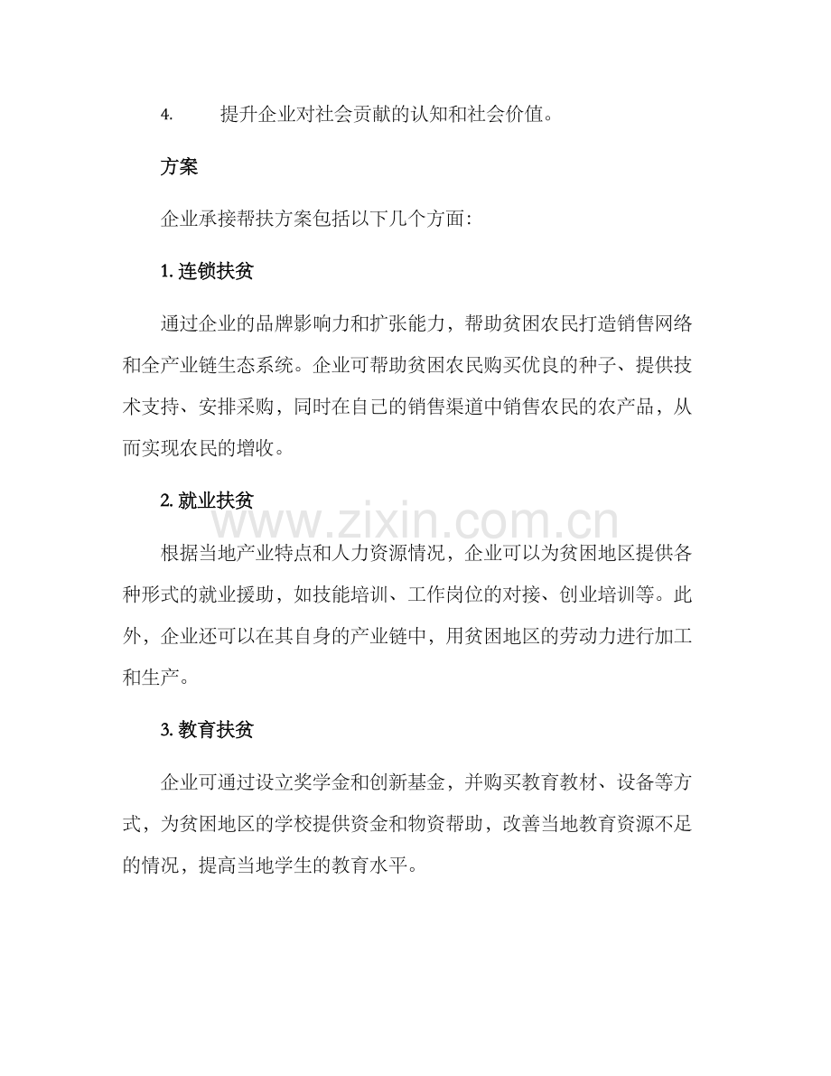 企业承接帮扶方案.docx_第2页