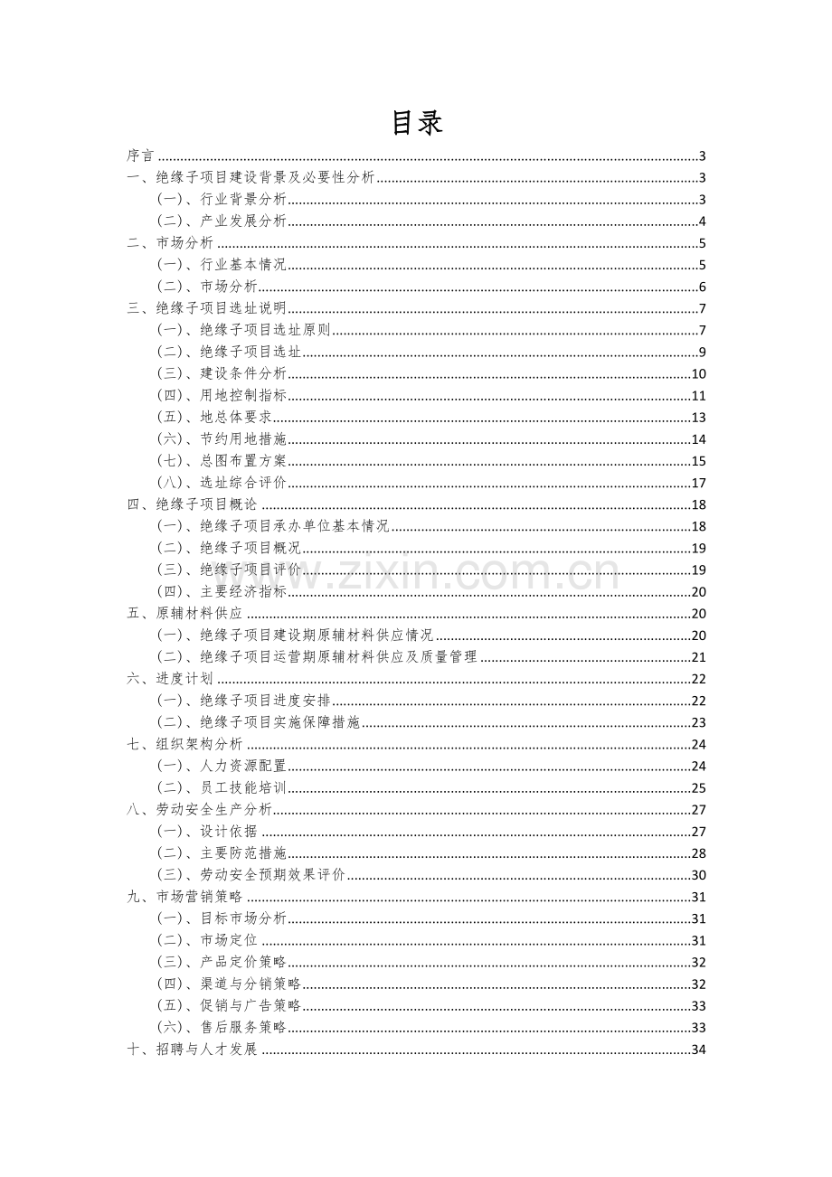 2024年绝缘子项目投资分析及可行性报告.docx_第2页