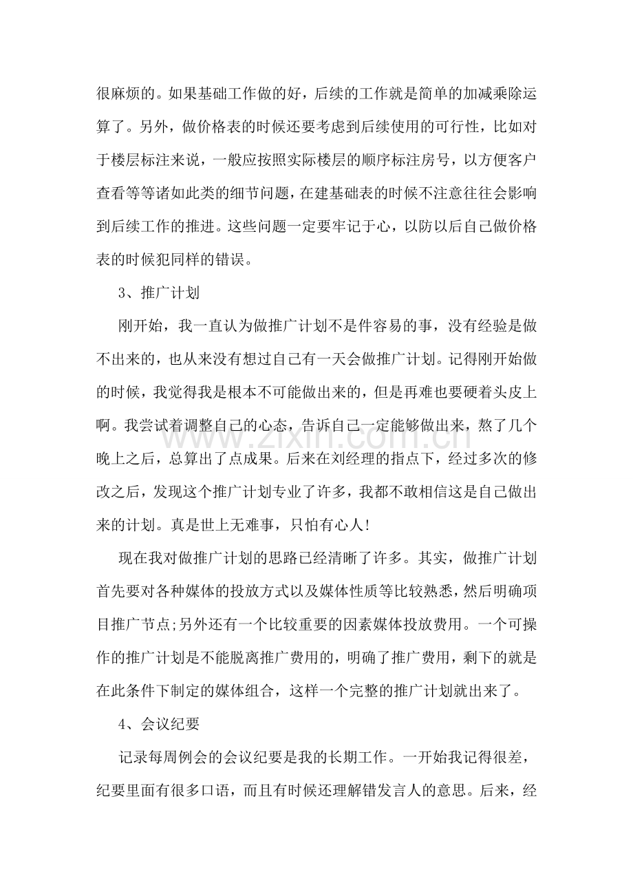 公司销售员试用期工作总结2022.doc_第3页