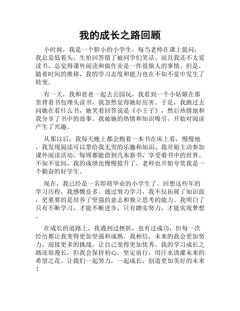 我的成长之路回顾.doc_第1页