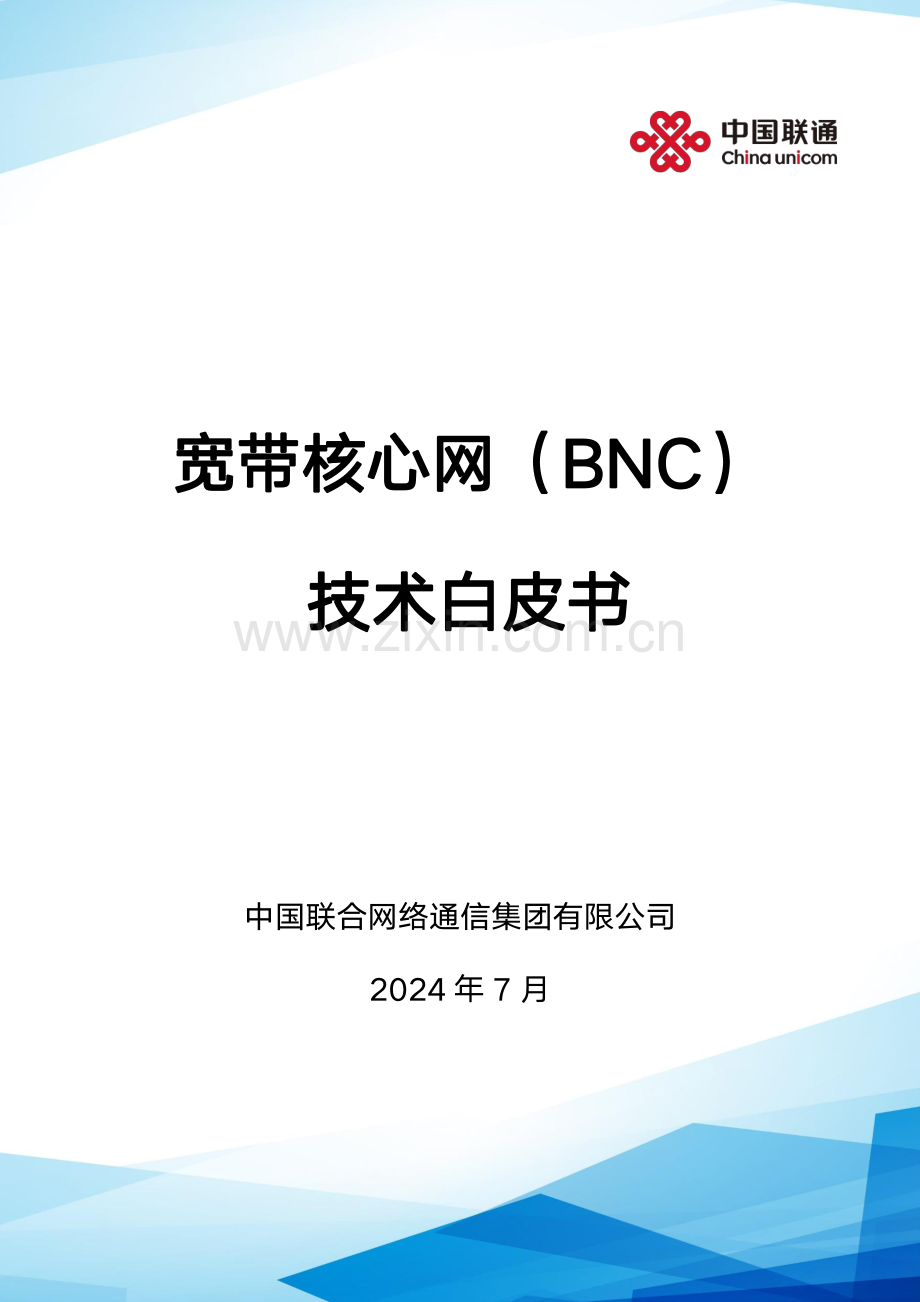 2024年宽带网络核心网（BNC）技术白皮书.pdf_第1页