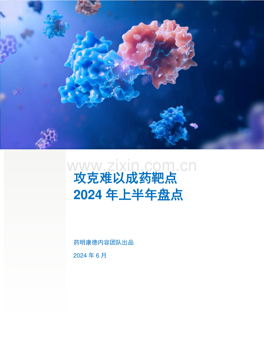 2024年中盘点-难以成药靶点研发进展白皮书.pdf_第1页