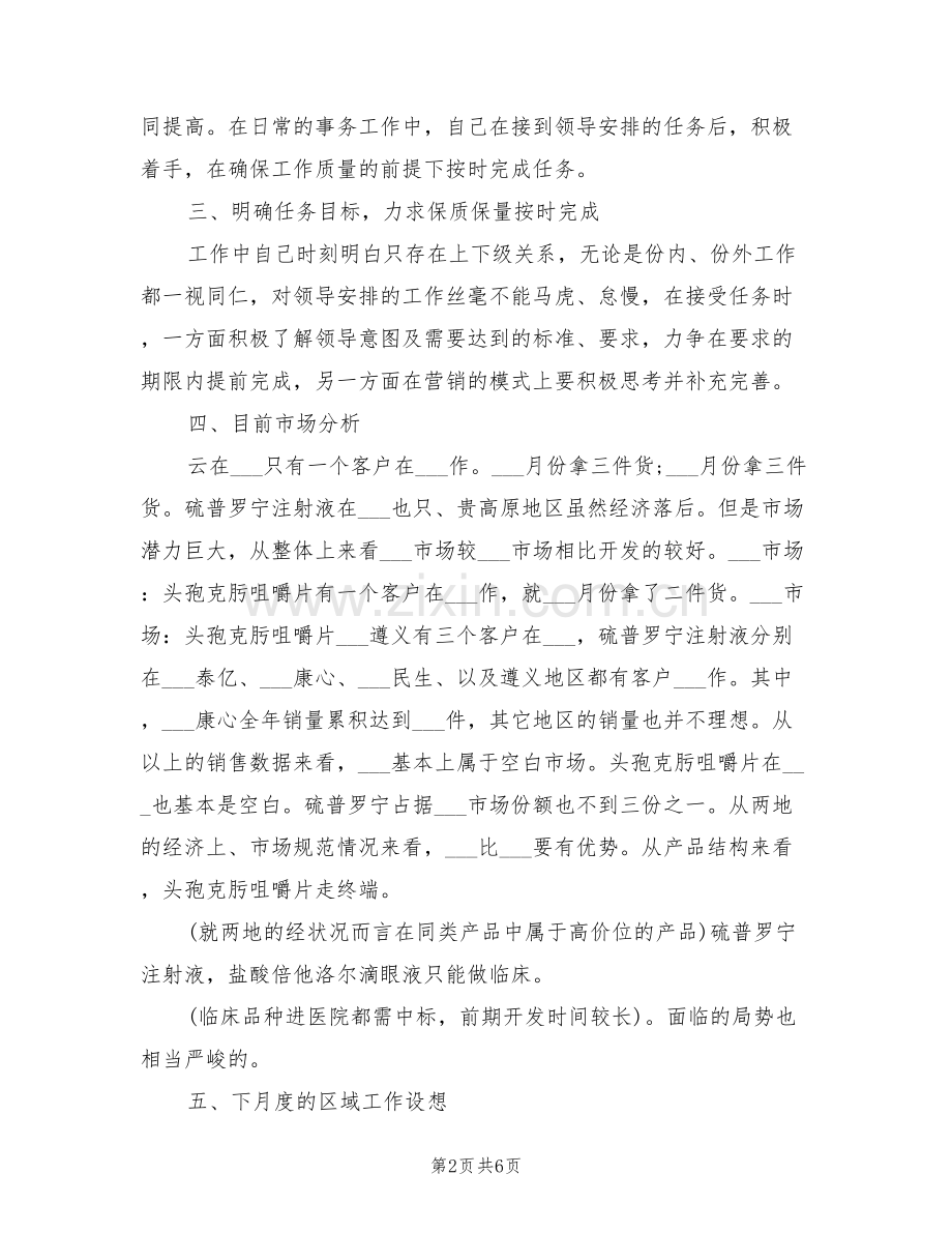 2022年药品销售人员个人工作总结.doc_第2页