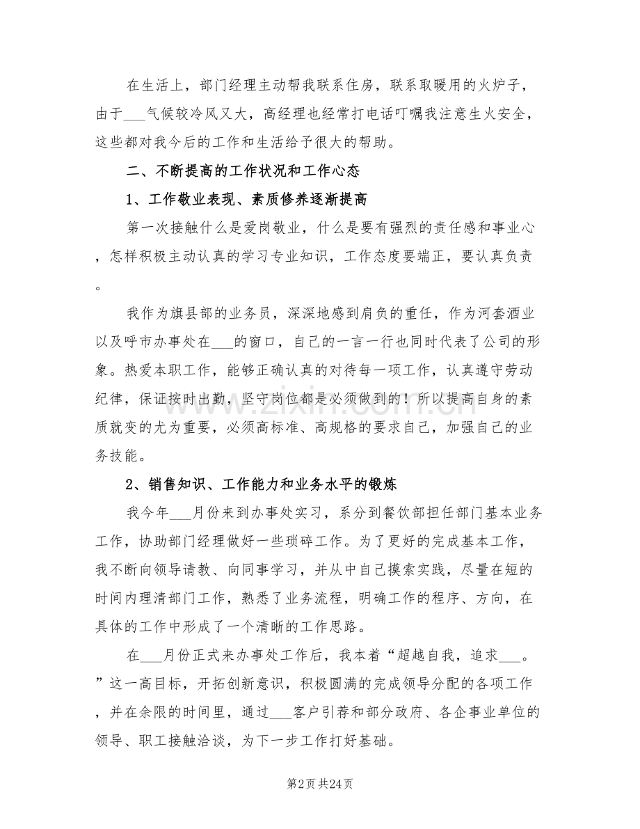 白酒业务员2022终工作总结.doc_第2页