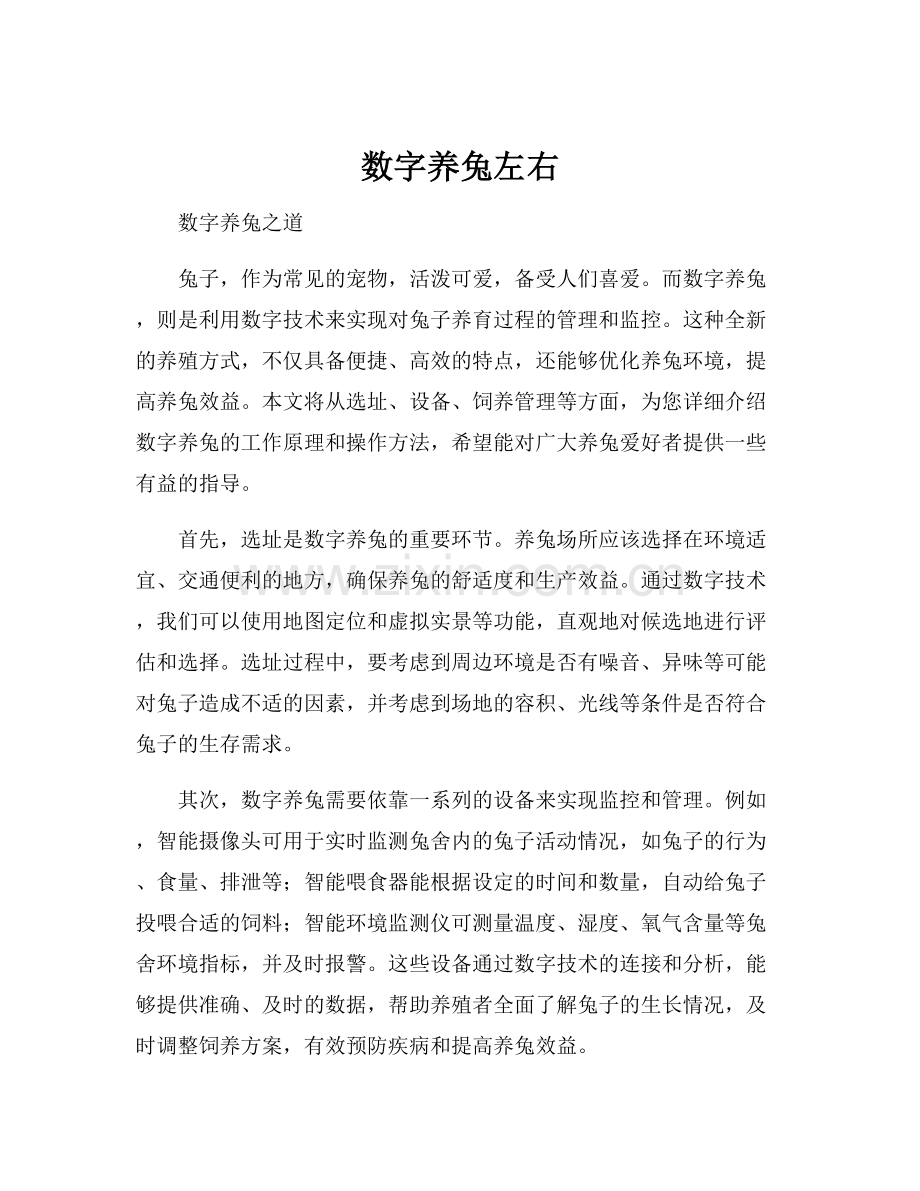 数字养兔左右.docx_第1页