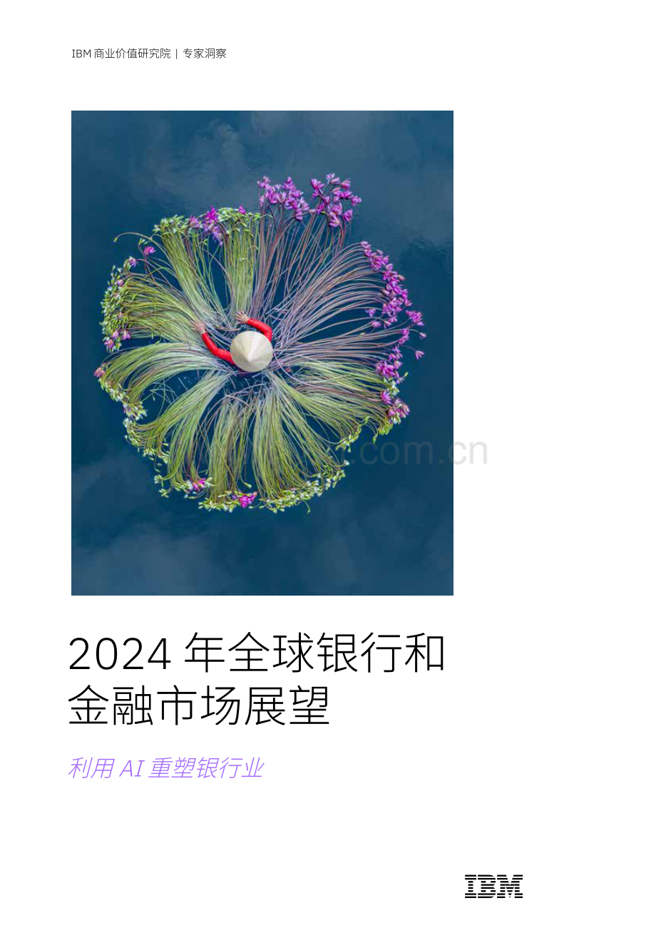 2024年全球银行和金融市场展望：利用 AI 重塑银行业.pdf_第1页