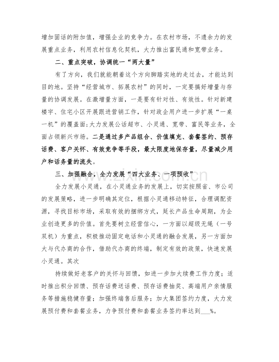 2022年电信分公司工作总结汇报材料.doc_第2页