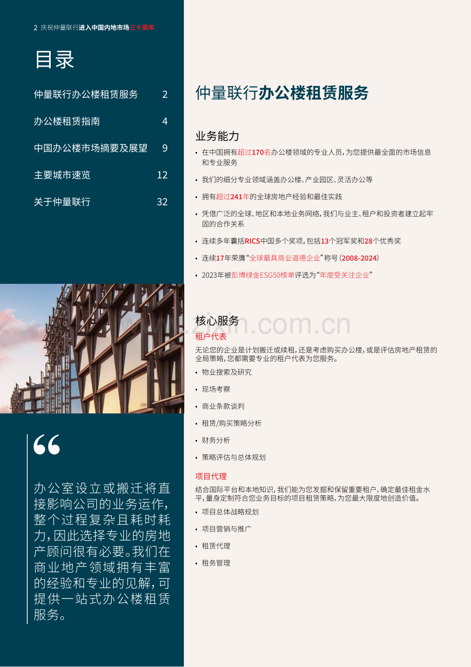 2024年中国办公楼租赁指南.pdf_第2页