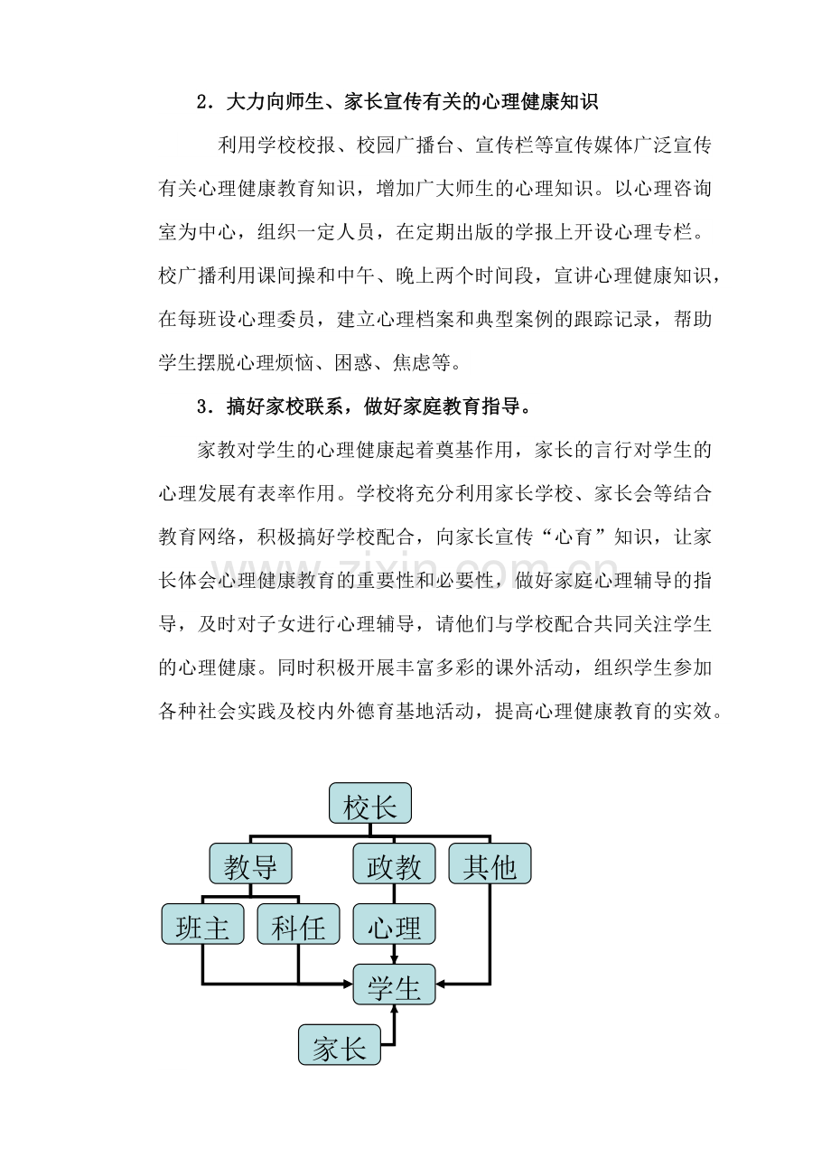 学校心理健康教育实施方案.docx_第2页