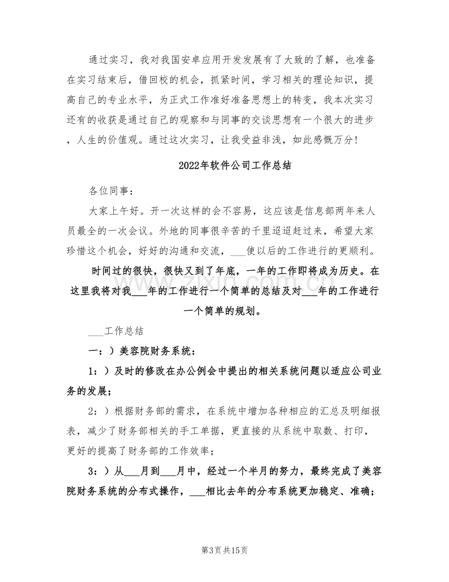 2022年软件公司实习总结.doc_第3页