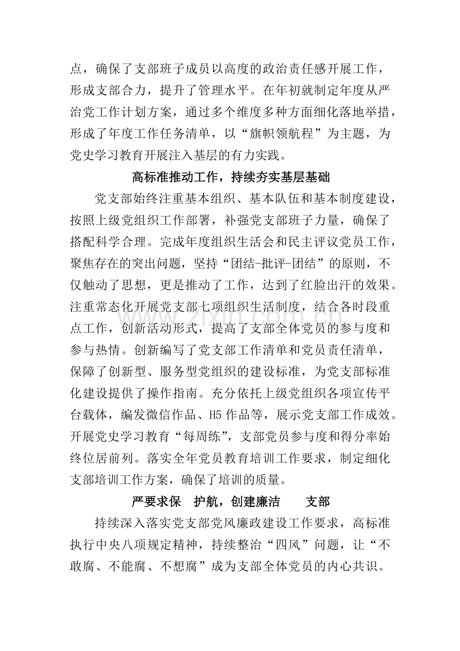 党支部书记抓党建工作述职报告.docx_第2页