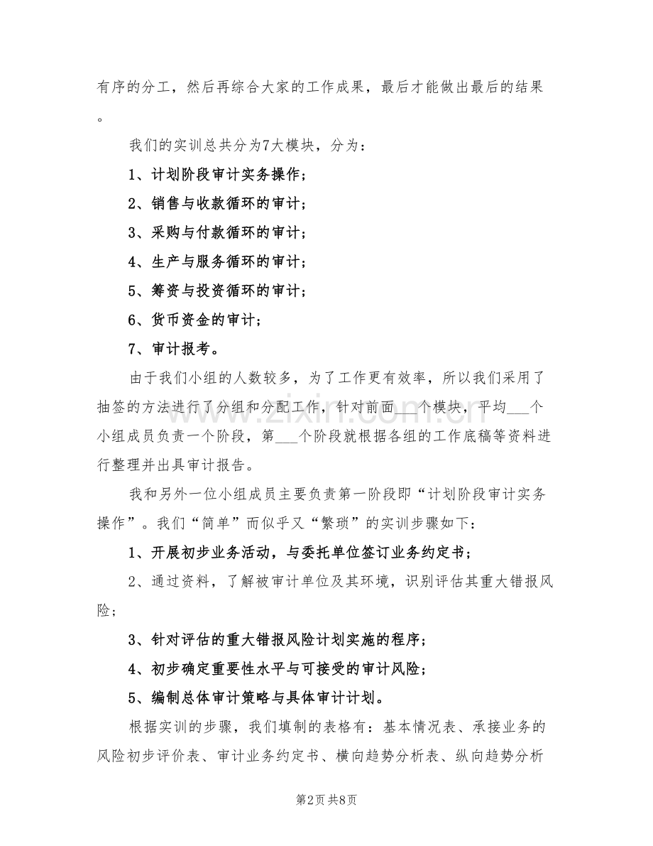 2022年审计实习报告总结.doc_第2页