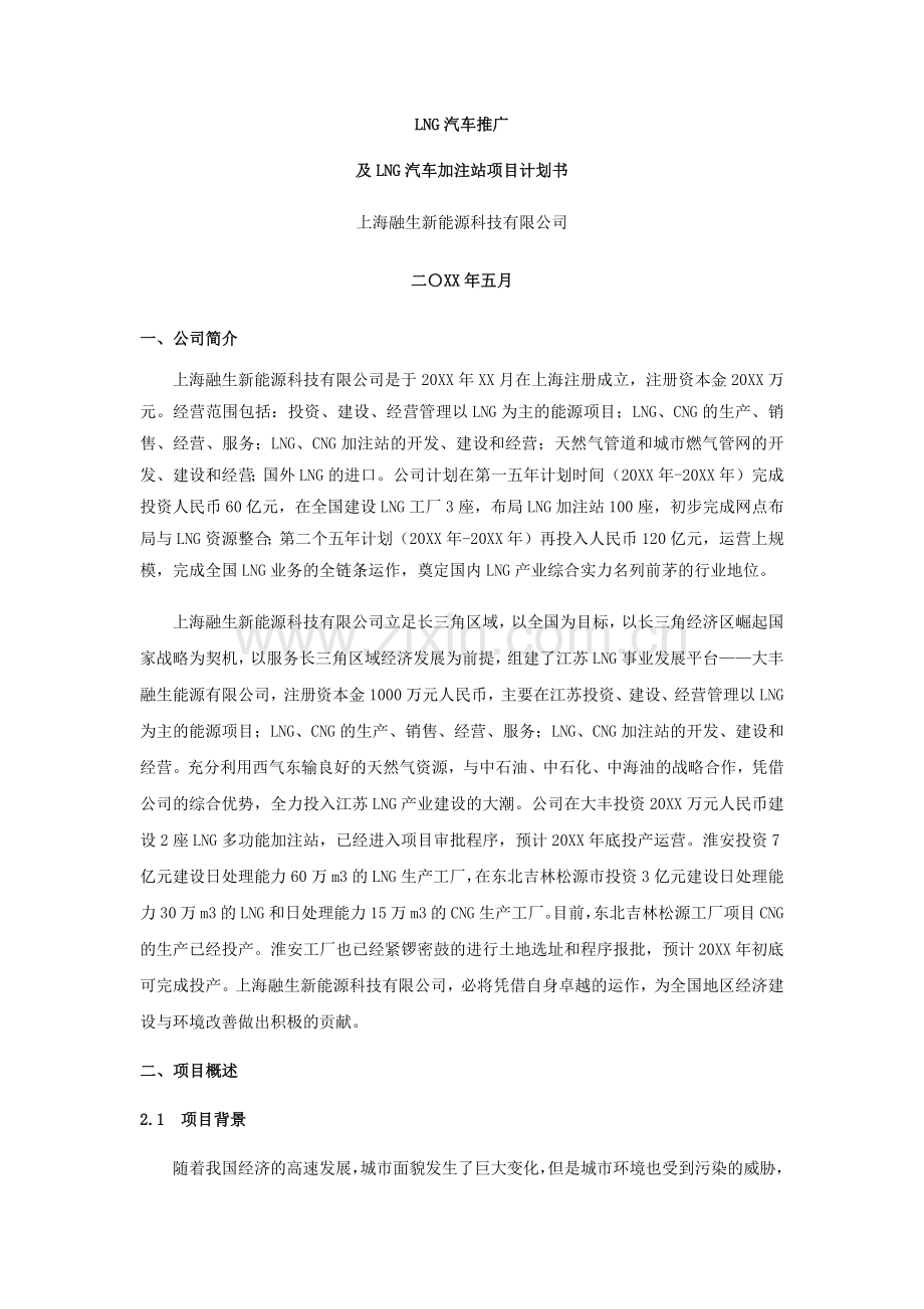 新能源汽车项目商业计划书.docx_第2页