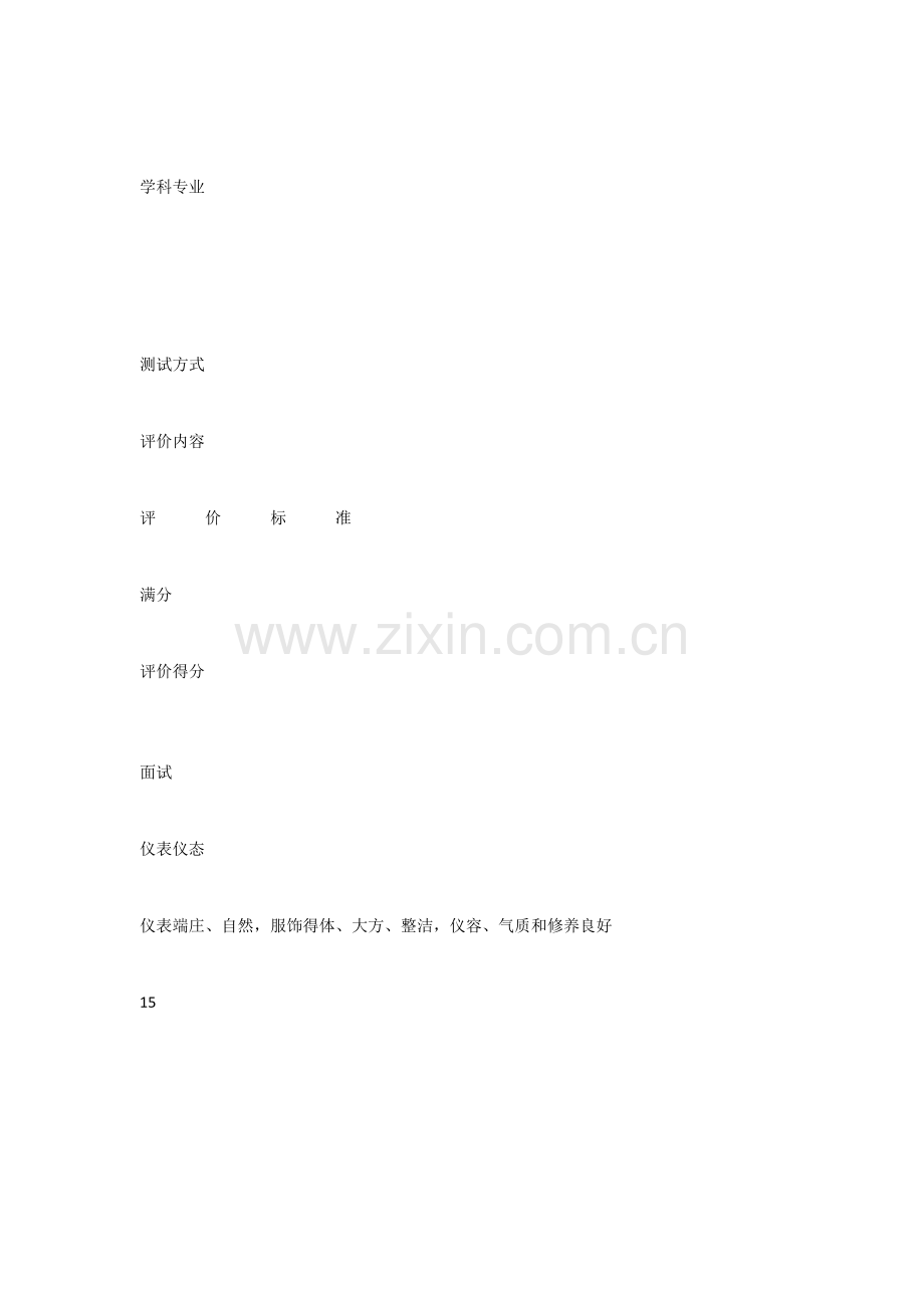 2023年大学教师招聘试讲标准.docx_第1页