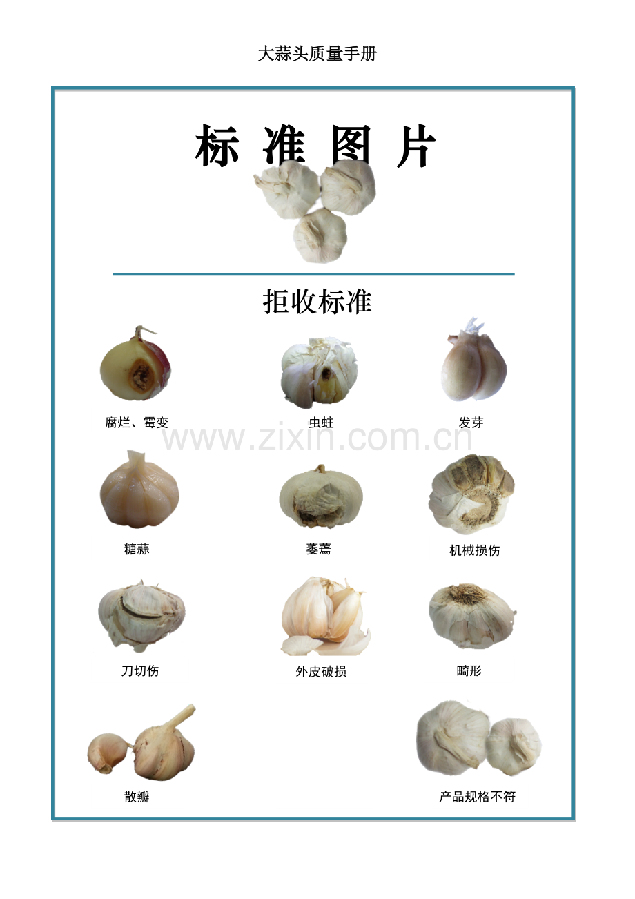 02quality-manual-Garlic大蒜质量手册验收标准.doc_第2页