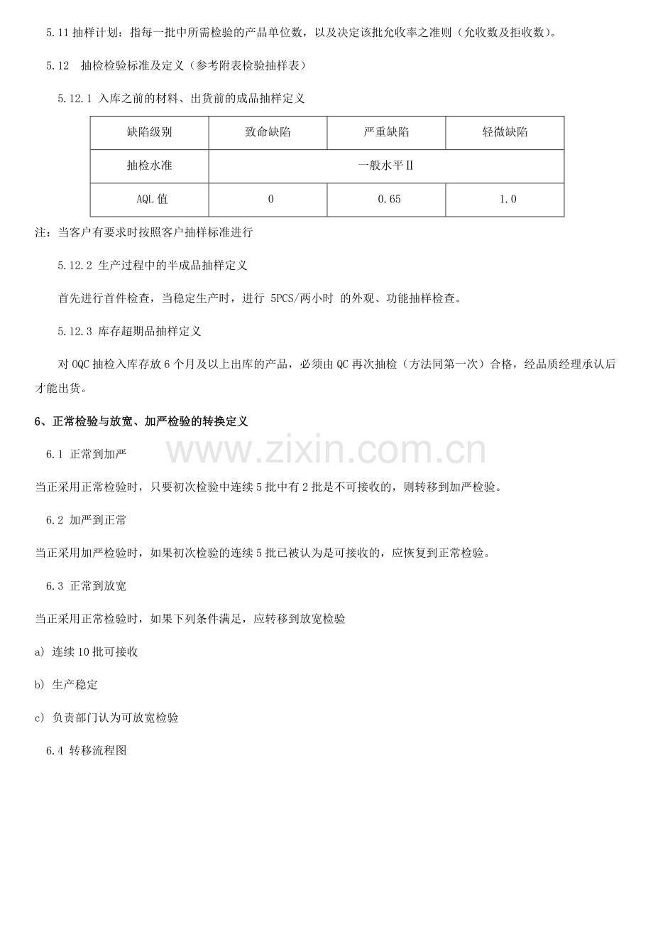 品质抽样检验标准.docx_第2页