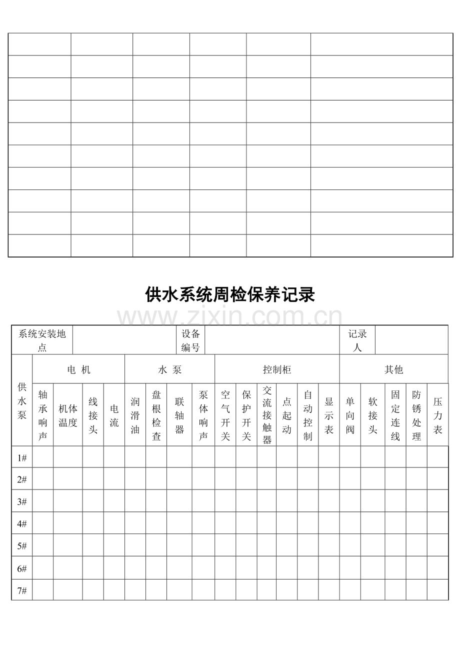 2023年联络处物业管理工程部全套表格.doc_第2页