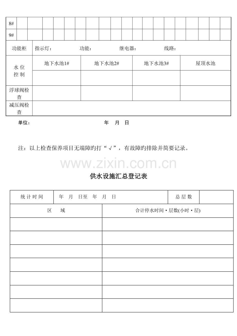 2023年联络处物业管理工程部全套表格.doc_第3页