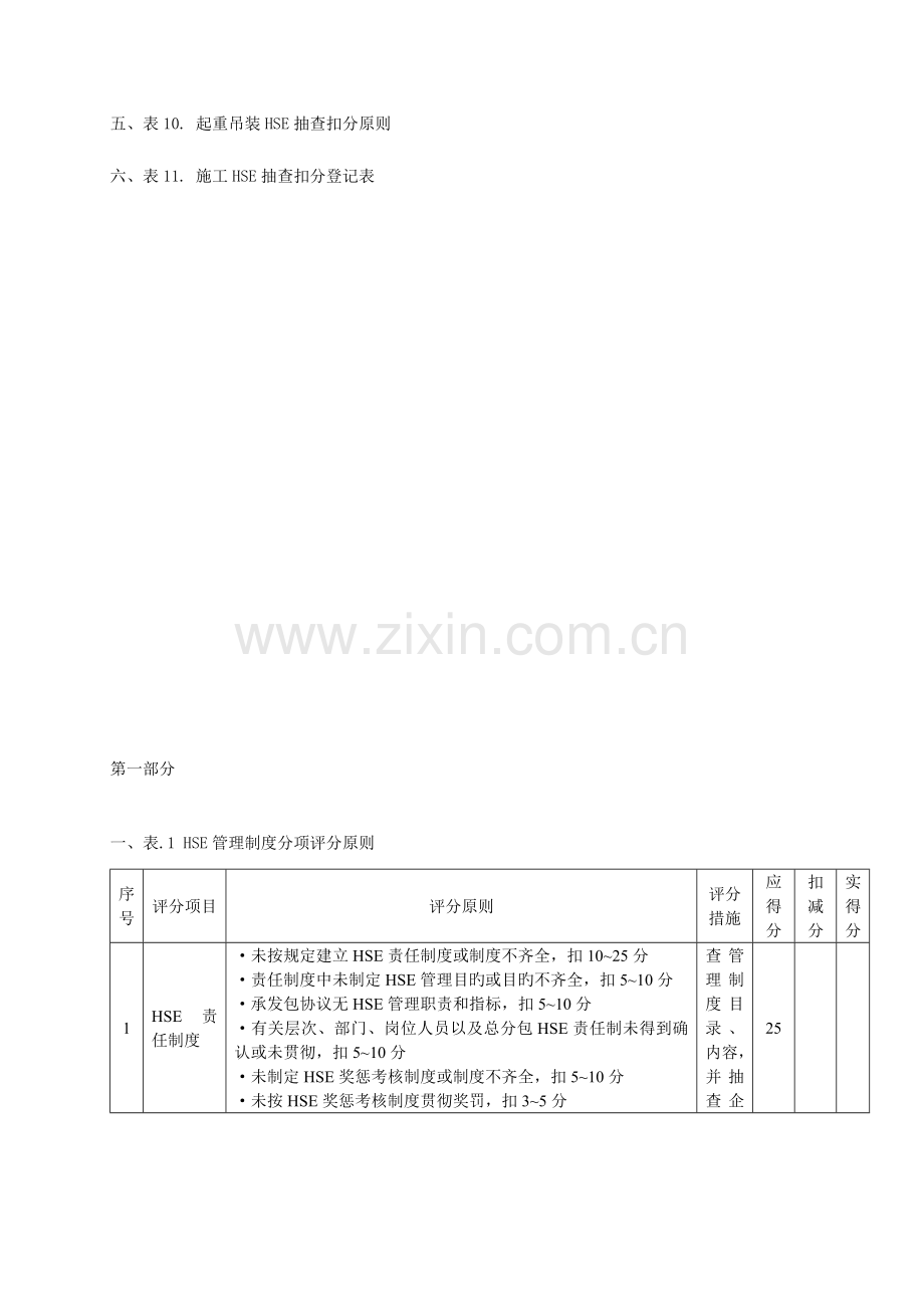 施工现场HSE管理检查规定.doc_第3页