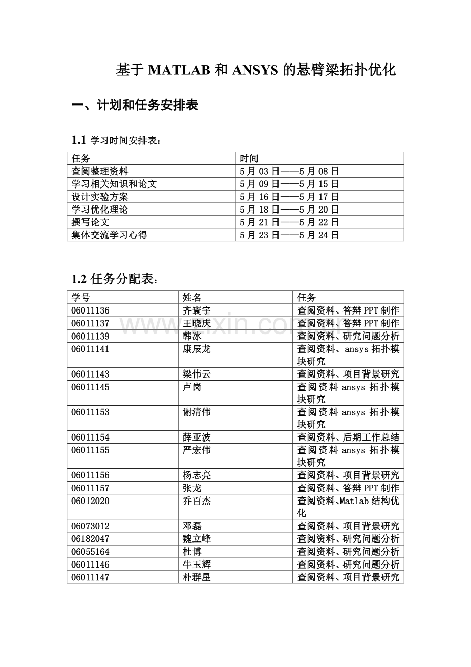 基于MATLAB和ANSYS的悬臂梁拓扑优化.doc_第2页