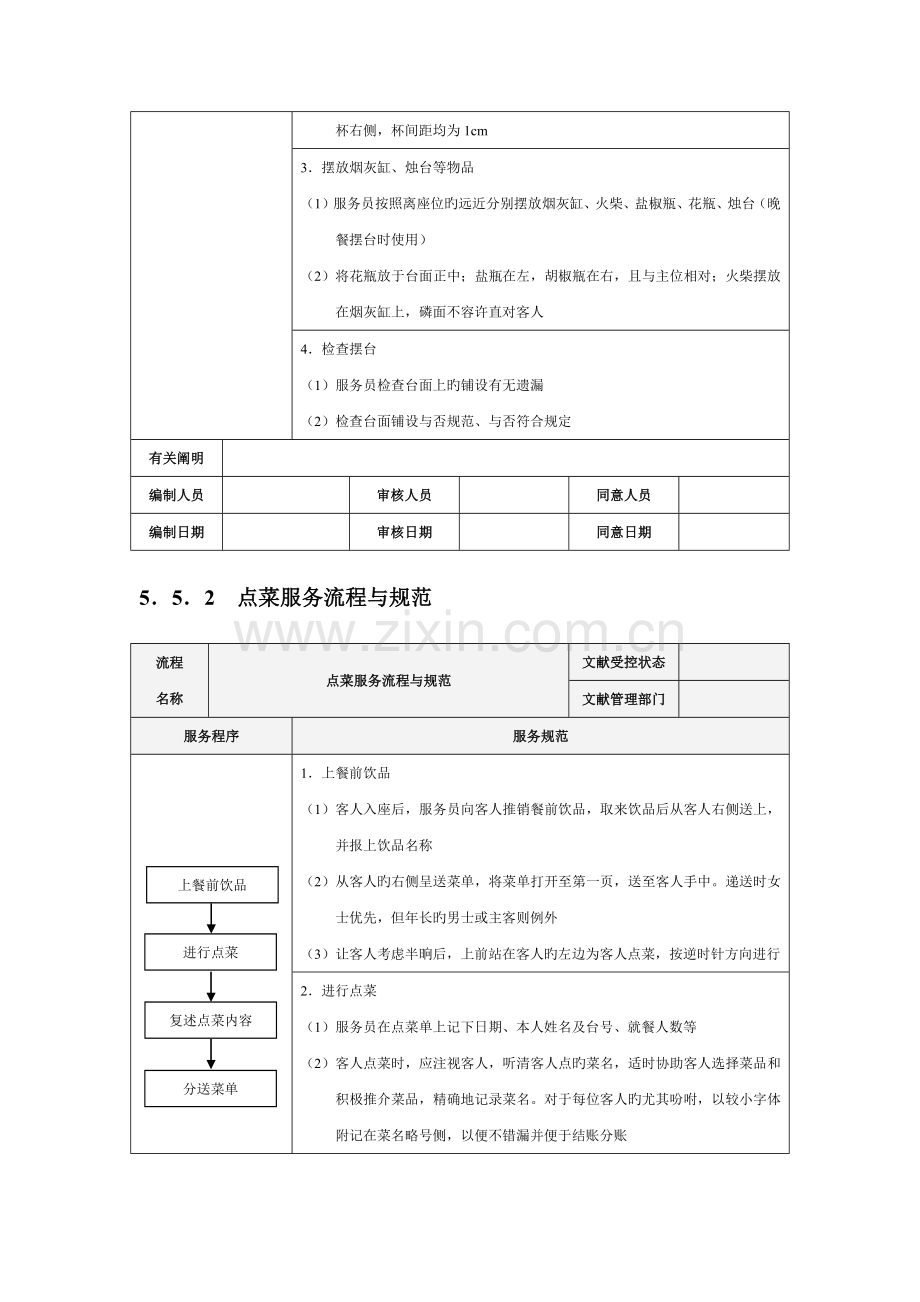 西餐厅服务流程与规范.docx_第2页