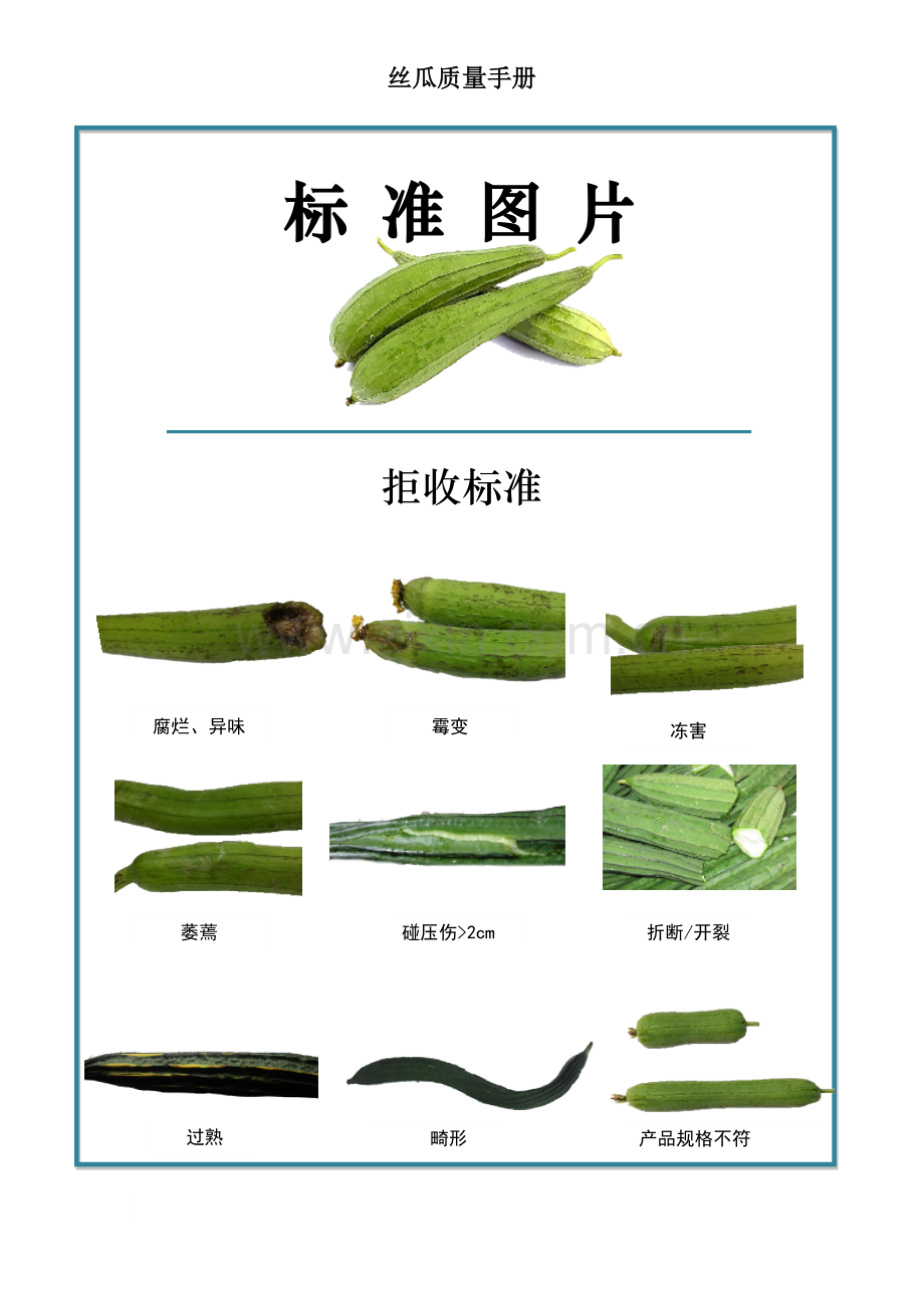 20quality-manual-Towel-gourd丝瓜八角丝瓜质量手册验收标准.doc_第2页