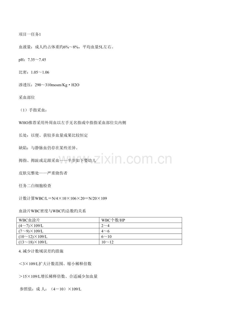 2023年临床检验基础知识点汇总.doc_第1页