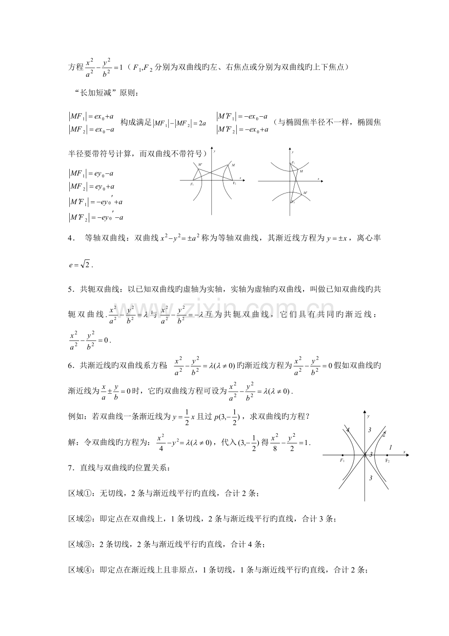 2023年高三圆锥曲线知识点总结.doc_第3页