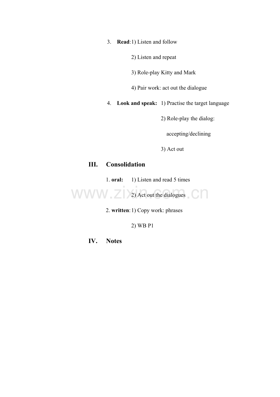 2023年牛津英语教案7B全册.doc_第3页